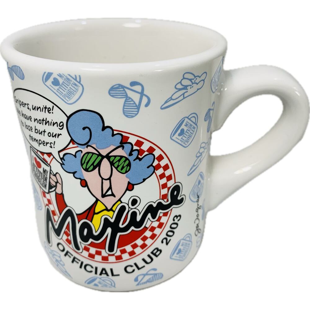 Hallmark MAXINE OFFICIAL CLUB MUG I love my attitude problem! Gripers Unite!